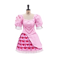 Halloween Cosplay Costume: Descendants 4 Little Red Rise Pink Queen Set
