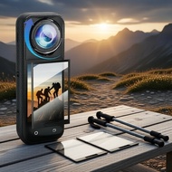 Scratch-Resistant PC Screen Protector for Insta360 X4Air/X5/X4/X3 Lens Camera