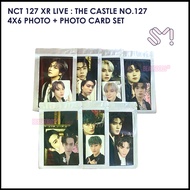 NCT 127 XR Live The Castle No.127 4x6 Photo Photocard Set - Official