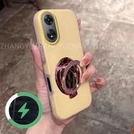 ZXCV 手机壳OPPO A58 A78 4G 5G Jelly shell with high-end soft silicone texture new style glitter makeup 