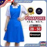 𝐆𝐎𝐋𝐃 𝐂𝐋𝐔𝐁 Pinafore Sekolah Menengah / Pinafore Secondary School / Kemeja Putih Sekolah /女学生中学校服 #MT1