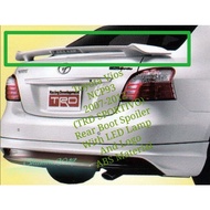 Toyota Vios NCP93 2007-2012 TRD SPORTIVO Rear Boot Spoiler (ABS Material)