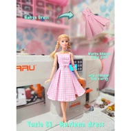 Yuzia82 - Muviena Dress (Without Doll) Handmade fashion Doll Dress Movie Live Action Edition