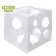 [EruditeCourtS] 11 Holes Balloon Sizer Box PP Square Balloon Measurement Tool For Balloon Arches [NE