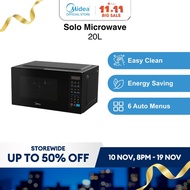 Midea MMO-AM920MZ(BK) Black Solo Microwave Oven, 20L