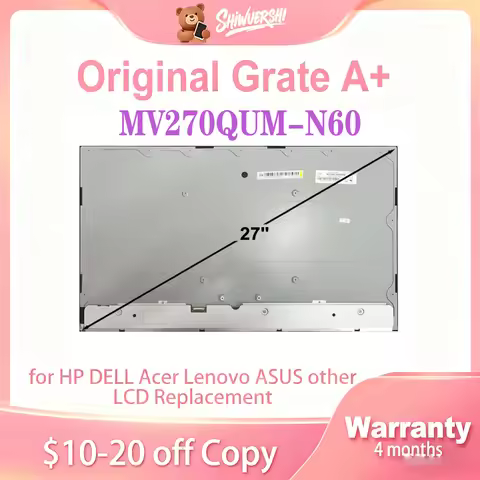New Original A+ 27" LCD UHD Screen Display 3840*2160P TFT 60Hz 30 pins MV270QUM N60 MV270QUM-N60