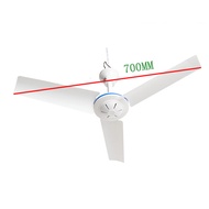 TAIDU เตียงพลาสติกพัดลมติดเพดาน3ใบขนาดเล็กประหยัดพลังงานเตียงนุ่มพัดลมขนาดเล็กบ้านห้องนั่งเล่นครัวพั