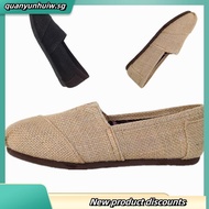 Toms Shoes Linen Shoes Stripe Color Mules Casual Women Flat Shoes
