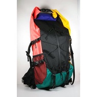 SPLIT X-PAC客製拼色 中開 拉鍊 登山包 後背包 露營 輕量化登山