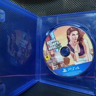 GTA 5 PS4 used game no cover paper region r3