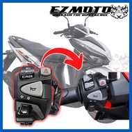 ⎯ √ ∏ Domino Handle Switch for Honda Click (LEFT) with Passing, Hazzard Botton Plug and Play