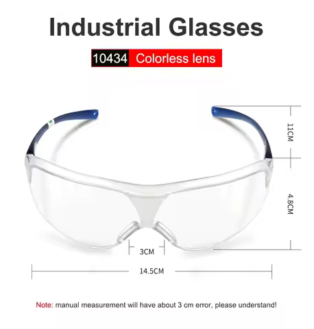 3M Safety Glasses Anti-Wind Sand Fog Shock Dust Resistant Transparent Glasses Eye Protective Men Fas