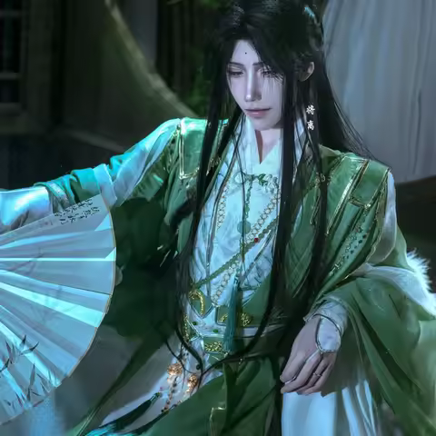 Adult Hanfu Scum Villain's Self-Saving System Christmas Halloween Shen Qingqiu Cosplay Costume Unive
