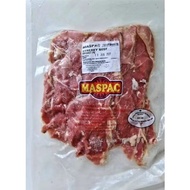 STREAKY BEEF BACON HALAL 2KG - MIN ORDER UNTIL SHIPPING OVER RM39