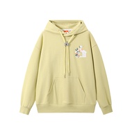 Donsmoke Castle Series Backkill Bouquet โลโก้ขนาดใหญ่ เสื้อฮู้ด สไตล์โรแมนติกอเมริกัน ลำลอง ผ้าฝ้าย