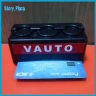 Car Card Coin Holder Organizer - Coin & Toll Card Holder in Car - Coin Holder