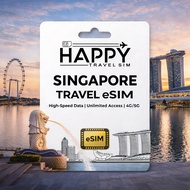 Singapore eSIM Data Plan | Unlimited Internet | Instant QR Code | 4G/5G Network