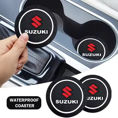 Car Interior Water Cup Holder Anti Slip Pads Coasters For Suzuki Swift Sport Jimny Grand Vitara Alto