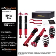 E36 โช๊คอัพปรับเกลียว Coilovers 24 ระดับ สำหรับ BMW 3 Series E36 M3 1991-1999 318is 323i 325ic 328i 