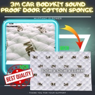 3M CAR BODYKIT SOUND PROOF DOOR COTTON SPONGE 80cm x 50cm x 10mm
