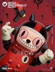 400% Gary Baseman molly mega space molly 太空人 宇航員 KENNYS WORK POP MART POPMART 泡泡瑪特 大公仔 模型 手辦 FIGURE 
