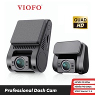 VIOFO A129 Plus Duo GPS กล้องติดรถหน้าหลัง Sony Starvis Sensor กล้องหน้า 2K หลัง 1080P WIFI GPS