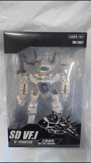 全新 Macross 超時空要塞 SD VF 1 V-Fighter 合金
