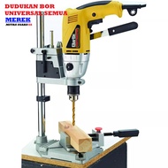 M.U 88 [PRODUK SANGAR TERKINI] Drill Stand Pegangan Dudukan Mesin Bor Tangan Listrik 10mm 13mm Jadi 