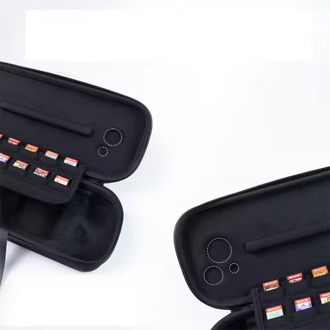 H2 Storage Bag Carrying Case for Switch OLED JoyPad Zipper Housing Shell Protective Cover for Mobapa