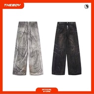 THEBOY-CRUSTER BAGGY JEANS กางเกงยีนส์ทรง Baggy