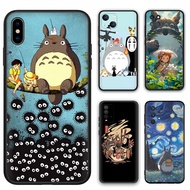 Huawei Y6 Y6s Y6 Prime 2018 Y7 Y9 Prime 2019 TPU Cover Soft Silicone Phone Case Totoro Cartoon Anime D9L2