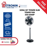 SONA 20" Power Slim Tower Fan SSO 6068P