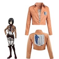 Attack on Titan Jacket Cloak gloves Shingeki no Kyojin jacket Legion Cosplay Costume Jacket Coat Any