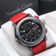 jam tangan alexandre christie AC 9342 - Alexandre Christie ACF 9342 Original Merah