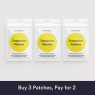 3Bag KindPatches Dopamine patches，Supports dopamine and serotonin，Emotional，Vegan products