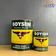 Boysen Silver Finish Aluminum Paint B75 Gallon Size