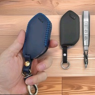 Leather Key Case for KIA EV5, KIA EV7, KIA EV9, handmade Genuine Leather