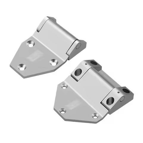 Stainless Steel Heavy-Duty Die Cast Hinges Industrial Load-Bearing Precision Cast Hinges Door Hinges