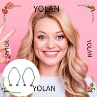 YOLANDAGOODS Dimple Trainer, Easy to Wear Stainless Steel Dimple Maker for Cheeks, Facial Beauty Too