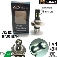 BOHLAM LAMPU LED VIXON BYSON I Lampu Motor Kaki 3 H4