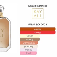 (Decant) Kayali Vanilla 28 EDP in Decant Repack Size 2/3/5/10ML