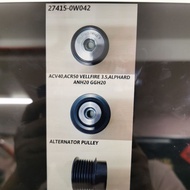 TOYOTA CAMRY ACV40,VELLFIRE 3.5,ALPHARD ANH20,GGH20 ALTERNATOR PULLEY (27415-0W042)