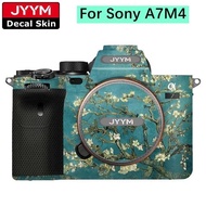 Customized Sticker For Sony A7M4 A7IV Decal Skin Camera Vinyl Wrap Film Protector Coat A7 Mark 4 IV 