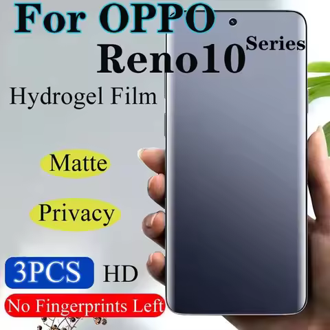 Reno10Pro+ Matte Hydrogel Film for Oppo Reno 13F 4G Privacy Film Reno 13 Pro A5 Pro HD Reno Find X8 
