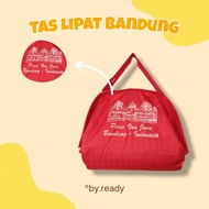 PACKAGE 10 PCS Folding Bags Bandung | Folding Bag | Bandung Souvenirs | Bandung Souvenirs | Travel B