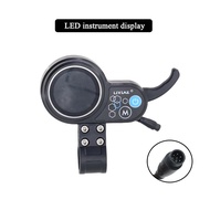 Electric Scooter Motor Controller 36/48V Brushless Central Controller LCD Throttle Switch Mileage Ba