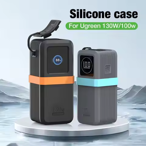 Shockproof Silicone Case Dustproof Soft Protective Case Portable for UGREEN Nexode Power Bank 20000m