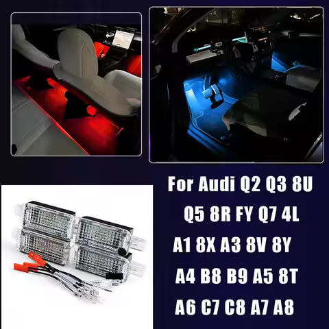 For Audi A1 8X A3 8V 8Y A4 B8 B9 A5 8T A6 C6 C7 C8 A7 A8 D3 D4 D5 Q2 Q3 8U F3 Q5 8R FY Q7 4L 4M Car 