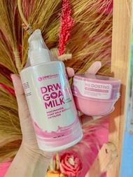 Original drw skincare paket Hb dosting dan goat milk lotion untuk mencerahkan kulit tangan dan kaki