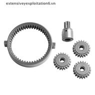 # exten # 5 In 1 Metal Electric Drill Parts Epicyclic Gear 7 Teeth Motor Teeth/ Big Gear 50 Teeth .